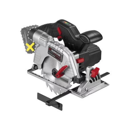 ParkSide Performance PHKSAP 12 B2 SOLO X12V Brushless prémium akkus kézi körfűrész 140 mm fűrészlappal, akku és töltő nélkül, kofferben, kefementes motorral