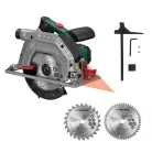 ParkSide PHKS 1350 D3 vezetékes, 1350W elektromos kézi körfűrész 2 db 190 mm fűrészlappal (24 és 48 fog), lézer vezetővel