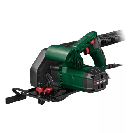 ParkSide PHKS 750 A1 vezetékes, 750W elektromos kézi körfűrész 1 db 140 mm fűrészlappal (12 fog), 45 mm vágásmélységgel, párhuzamütközővel