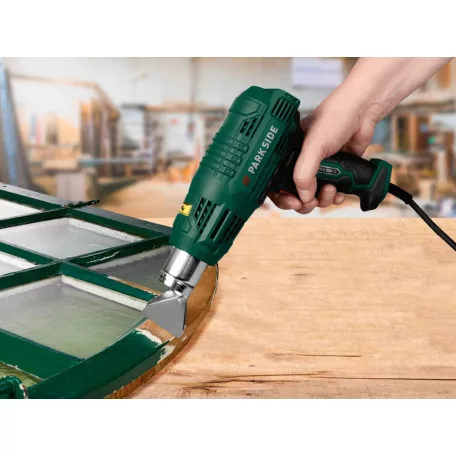 ParkSide PHLG 2000 F5 / G5 vezetékes 2000W hőlégfúvó 4 tartozékkal 350°C, 330 liter / perc | 600 °C, 500 liter/perc