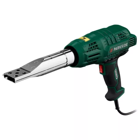 ParkSide PHLG 2000 F5 / G5 vezetékes 2000W hőlégfúvó 4 tartozékkal 350°C, 330 liter / perc | 600 °C, 500 liter/perc