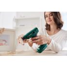 HIBÁS, működésképtelen Parkside PHPA 4 C4 beépített 4V 2Ah Li-ion akkus, vezeték nélküli mini, akkumulátoros ragasztópisztoly 6 ragasztórúddal (akkuhibás)