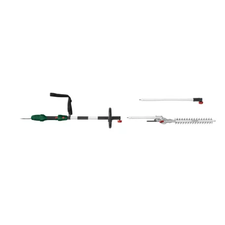 ParkSide PEHSL 710 A1 elektromos, vezetékes magassági sövényvágó, teleszkópos 710W 41 cm sövénynyíró 3.5 méter munkamagassággal