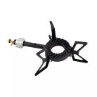 Perfekt Home GB 12 / 71094 háromlábú öntöttvas gázzsámoly, gázfőző PB gázpalackhoz 30 mBar QN 7.6 kW G30/31