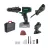 ParkSide PKGA 20-Li C2 SOLO Cordless Multi-Tool X20V akkus 3 az 1-ben multifunkciós szerszámgép (fúró, fűrész, csiszoló), kombinált készülék akku és töltő nélkül