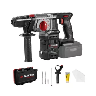   ParkSide Performance PKHAP 2034 B1 SOLO 3J akkus kombikalapács, X20V 20V akkumulátoros ütvefúró, fúrókalapács, vésőkalapács, akku és töltő nélkül (485599)
