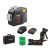 ParkSide Performance PKLLP 3360 A1 SMART 3 x 360° Crossline Laser, cserélhető X20V 20V 4Ah akkus, keresztvonalas lézer szintező fali konzollal, kofferben PAPS 204 A1 SMART akkuval és PLG 20 C3 gyorstöltővel