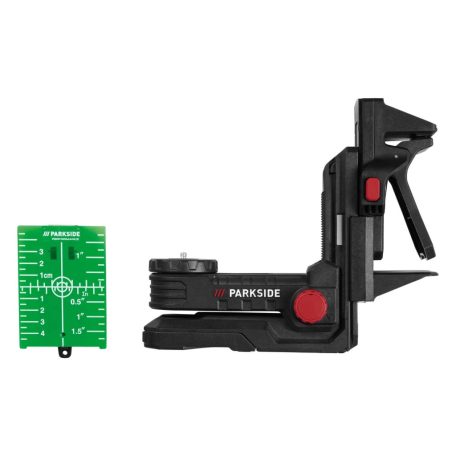 ParkSide Performance PKLLP 3360 A1 SOLO 3 x 360° Crossline Laser, cserélhető X20V 20V akkus, keresztvonalas lézer szintező fali konzollal, kofferben, akku és töltő nélkül