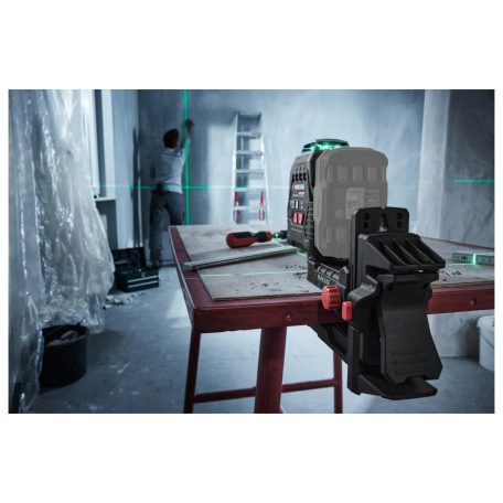 ParkSide Performance PKLLP 3360 A1 SOLO 3 x 360° Crossline Laser, cserélhető X20V 20V akkus, keresztvonalas lézer szintező fali konzollal, kofferben, akku és töltő nélkül