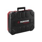 ParkSide Performance PKLLP 3360 A1 SOLO 3 x 360° Crossline Laser, cserélhető X20V 20V akkus, keresztvonalas lézer szintező fali konzollal, kofferben, akku és töltő nélkül