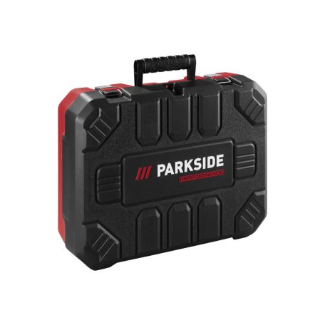 ParkSide Performance PKLLP 3360 A1 SOLO 3 x 360° Crossline Laser, cserélhető X20V 20V akkus, keresztvonalas lézer szintező fali konzollal, kofferben, akku és töltő nélkül