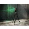   ParkSide Performance PKLLP 360 B3 360°-os Crossline Laser, akkus, rotációs keresztvonalas lézer szintező, zöld lézerfénnyel és alu tripod állvánnyal 