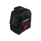 ParkSide Performance PKLLP 360 B3 360°-os Crossline Laser, akkus, rotációs keresztvonalas lézer szintező, zöld lézerfénnyel és alu tripod állvánnyal 