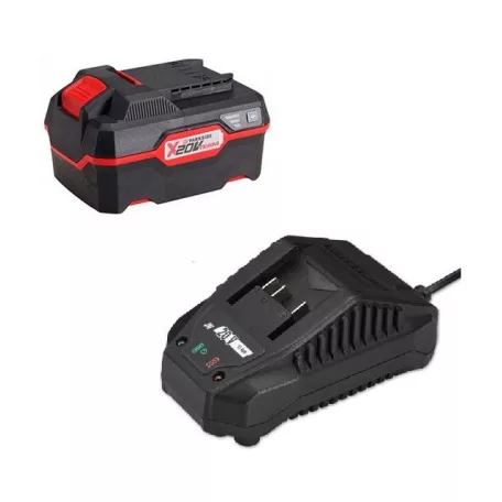 ParkSide PKSA 40-Li B2 ECO 38 cm 40V akkus, akkumulátoros láncfűrész 2 x 20V 4Ah akkuval és szimpla töltővel