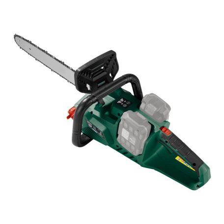ParkSide PKSA 40-Li B2 XL 38 cm 40V akkus, akkumulátoros láncfűrész 2 x 20V 4Ah akkuval és PDSLG 20 dupla gyorstöltővel