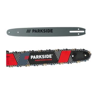   Gyári ParkSide (Trilink M1431656-1041TL) láncvezető (kard) ParkSide PKSA 40-Li B2 / Performance PPKSA 40-Li A1 / B2 / C3 38 cm 40V dupla akkus, akkumulátoros láncfűrészhez