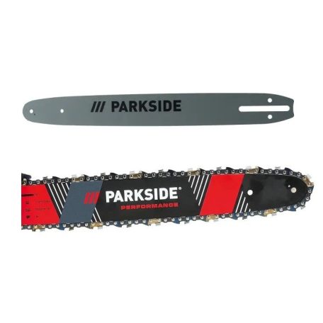 Gyári ParkSide (Trilink M1431656-1041TL) láncvezető (kard) ParkSide PKSA 40-Li B2 / Performance PPKSA 40-Li A1 / B2 / C3 38 cm 40V dupla akkus, akkumulátoros láncfűrészhez