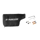 ParkSide PKS 1500 C4 1500W 210mm bütüző és gérvágó fűrész, fejező- és csapfűrész lézeres vezetővel és porelszívó adapterrel