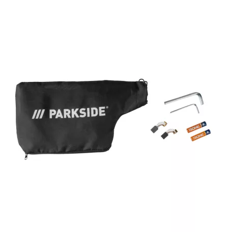 ParkSide PKS 1500 C4 1500W 210mm bütüző és gérvágó fűrész, fejező- és csapfűrész lézeres vezetővel és porelszívó adapterrel