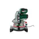 ParkSide PKS 1500 C4 1500W 210mm bütüző és gérvágó fűrész, fejező- és csapfűrész lézeres vezetővel és porelszívó adapterrel