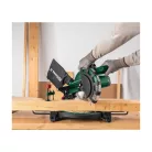 ParkSide PKS 1500 C4 1500W 210mm bütüző és gérvágó fűrész, fejező- és csapfűrész lézeres vezetővel és porelszívó adapterrel