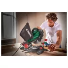 ParkSide PKS 1500 C4 1500W 210mm bütüző és gérvágó fűrész, fejező- és csapfűrész lézeres vezetővel és porelszívó adapterrel