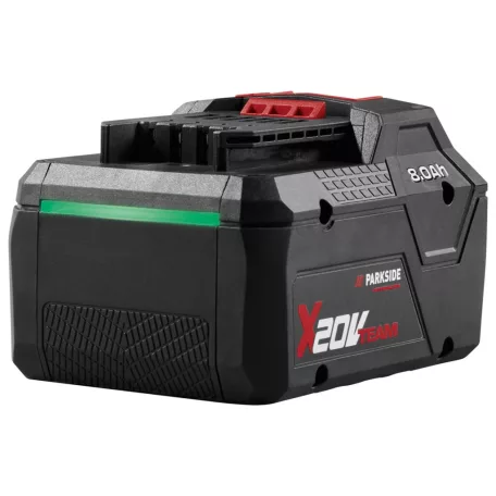 ParkSide Performance 8 Ah Smart DUO Pack - PLGS 2012 A1 X20V 300W Smart akkutöltő + 2 db PAPS 208 A1 / PAPP 208 A1 20V 8Ah X20 akku csomag 