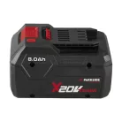 ParkSide Performance PLGS 2012 A1 X20V 300W Smart akkutöltő + PAPS 208 A1 / PAPP 208 A1 20V 8Ah X20 akku csomag 