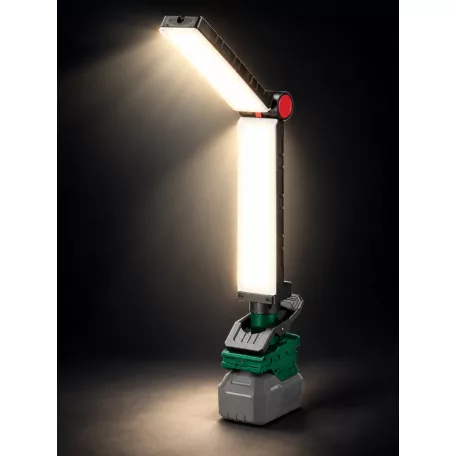 ParkSide PLKLA 20-Li A1 SOLO 20V X20V nagy fényerejű, csíptetős akkus LED lámpa 2000 lm 20W 6500K, akku és töltő nélkül