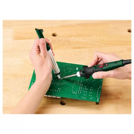 ParkSide PLK 60 A1 60W analóg forrasztó, 17 részes 480 °C forrasztópáka készlet kofferben (457925)