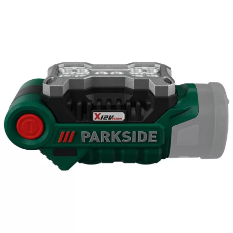 ParkSide PLLA 12 B2 SOLO 12V akkus LED munkalámpa 480 lm 6500K Cordless LED Work Light X12V Team