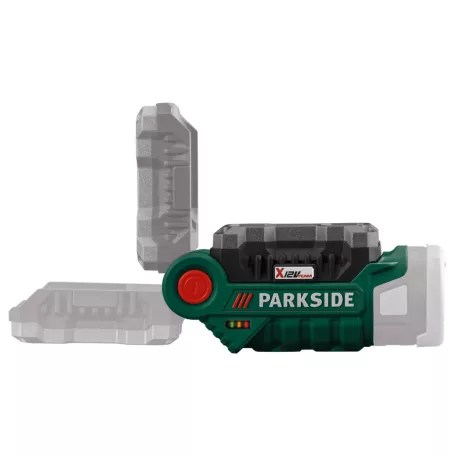 ParkSide PLLA 12 B2 SOLO 12V akkus LED munkalámpa 480 lm 6500K Cordless LED Work Light X12V Team