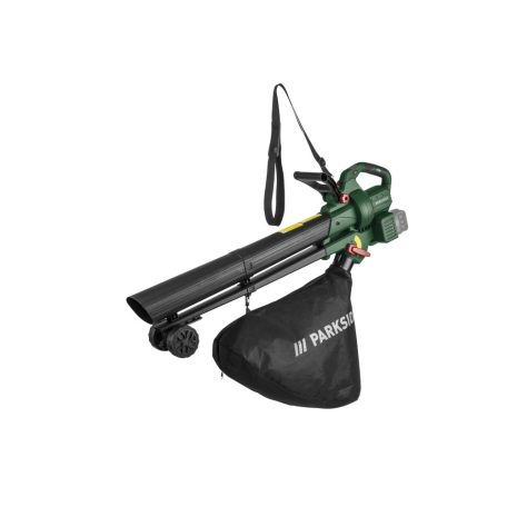 ParkSide PLSBA 40-Li A1 BASIC X20V akkus 40V akkumulátoros lombszívó, lombfúvó 2 x 20V 2Ah akkuval és szimpla töltővel