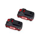 ParkSide PLSBA 40-Li A1 BASIC X20V akkus 40V akkumulátoros lombszívó, lombfúvó 2 x 20V 2Ah akkuval és szimpla töltővel