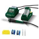 ParkSide PLSD 60 C3 digitális forrasztópáka állomás, 60W forrasztóállomás LCD kijelzővel 200-480 °C (ParkSide PLSD 48 B2 utódja)