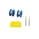 ParkSide PLSD 60 C3 digitális forrasztópáka állomás, 60W forrasztóállomás LCD kijelzővel 200-480 °C (ParkSide PLSD 48 B2 utódja)