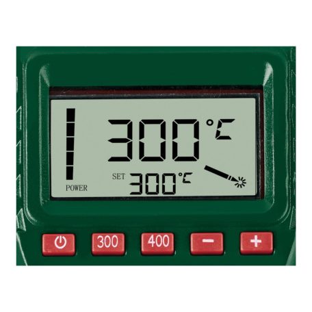 ParkSide PLSD 60 C3 digitális forrasztópáka állomás, 60W forrasztóállomás LCD kijelzővel 200-480 °C (ParkSide PLSD 48 B2 utódja)