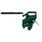 ParkSide PELS 2600 A1 2600W elektromos vezetékes lombszívó, lombfúvó, mulcsoló, szabályozható fordulatattal, 34L gyűjtőzsákkal 
