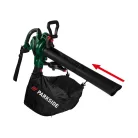 ParkSide PELSB 3000 A1 elektromos (vezetékes) 3000W szabályozható fordulatú lombszívó / lombfúvó / 1:16 mulcsoló 55 literes gyűjtőzsákkal (ParkSide PLS 3000 A1 utódja)