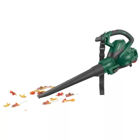 ParkSide PELSB 3000 A1 elektromos (vezetékes) 3000W szabályozható fordulatú lombszívó / lombfúvó / 1:16 mulcsoló 55 literes gyűjtőzsákkal (ParkSide PLS 3000 A1 utódja)