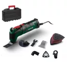 ParkSide PMFW 310 H5 elektromos 310W multifunkciós szerszámgép, 5 az 1-ben oszcillációs rezgő multiszerszám kofferben, tartozékokkal (fűrészel, vág, hántol és csiszol)