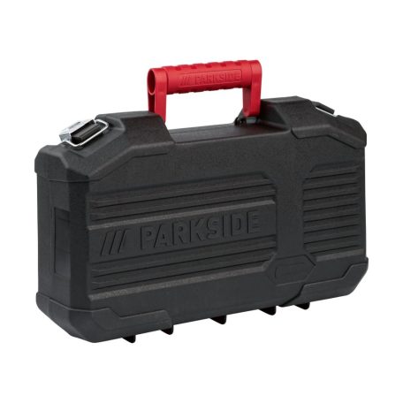 BCS ParkSide PMFW 310 H5 elektromos 310W multifunkciós szerszámgép, 5 az 1-ben multiszerszám kofferben, tartozékokkal (új gép használt tartozékokkal)