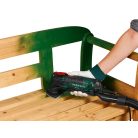 BCS ParkSide PMFW 310 H5 elektromos 310W multifunkciós szerszámgép, 5 az 1-ben multiszerszám kofferben, tartozékokkal (új gép használt tartozékokkal)