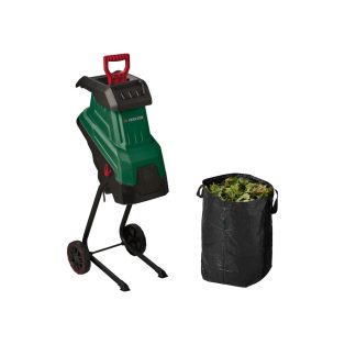   ParkSide PEMH 2400 A1 / C4 késes, 2400W gyűjtőzsákos kerti ágaprító, növényaprító, száraprító, komposztáló, 45 L gyűjtőzsákkal 