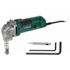 ParkSide PMK 550 B1 / C2 elektromos 550W lemezvágó gép, kézi lemezkivágó max. 2,5mm lemezhez