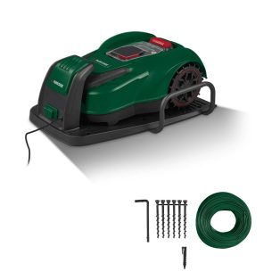   ParkSide PMRA 20-Li B2 BASIC robotfűnyíró, 20V 2Ah akkumulátoros (akkus) automata fűnyíró robot, 18 cm, 500 m2