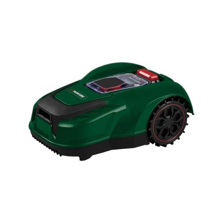 ParkSide PMRDA 20-Li B2 / PAMRS 1000 A1 GARAGE set SMART robotfűnyíró garázzsal, 20V 4Ah akkumulátoros (akkus) automata Bluetooth fűnyíró robot, 22 cm, 70 perc / 1000 m2