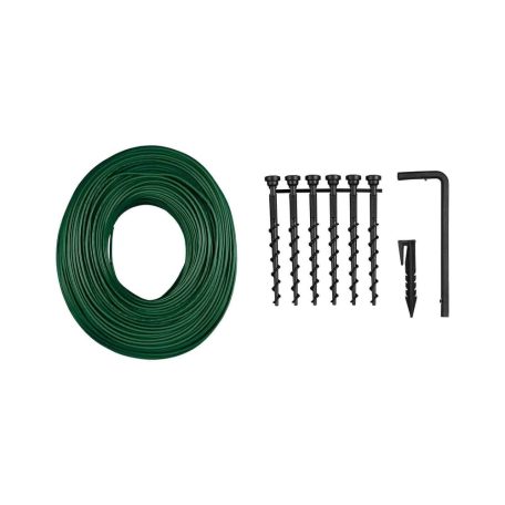 ParkSide PMRDA 20-Li B2 / PAMRS 1000 A1 GARAGE set SMART robotfűnyíró garázzsal, 20V 4Ah akkumulátoros (akkus) automata Bluetooth fűnyíró robot, 22 cm, 70 perc / 1000 m2