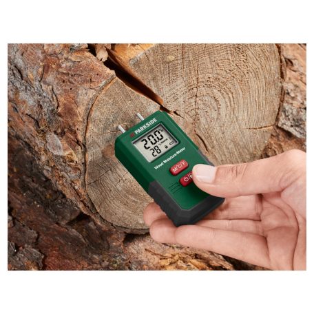 ParkSide PMSHM 2 A3 digitális mini nedvességmérő, LCD kijelzős anyagnedvesség mérő