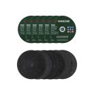 ParkSide 12 darabos 180 mm vágókorong készlet PMTS 180 A1 / B2 fémdarabolóhoz nemesacél, acél, színesfém, öntvény és vasprofilok vágásához